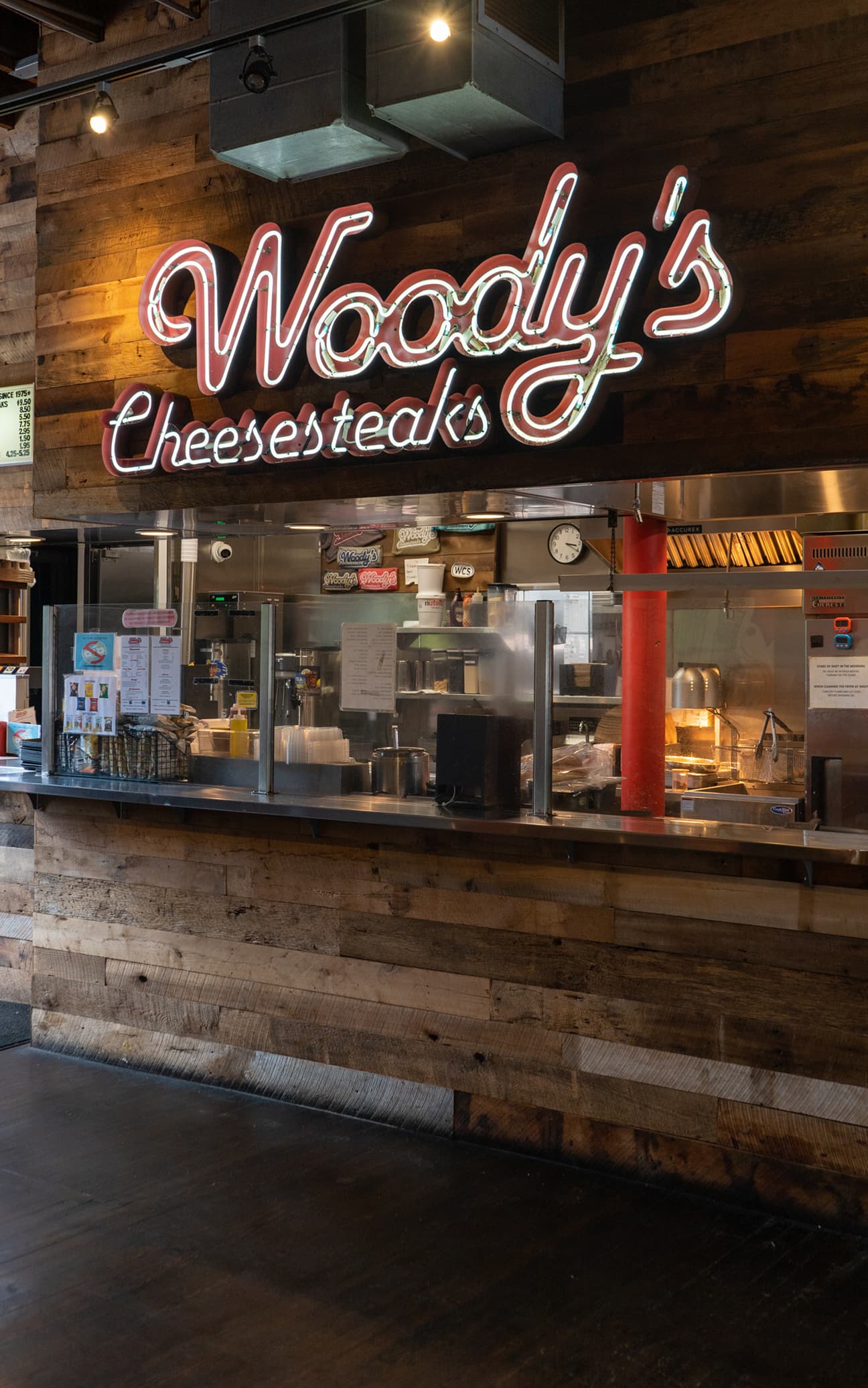 Woody's Cheesesteaks, vendor at Southern Feedstore